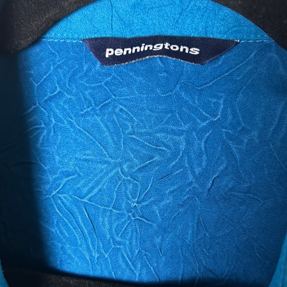 Penningtons button front lightweight  jacket,1X, textured,suede feel,EC, PTP 25 - Picture 7 of 12